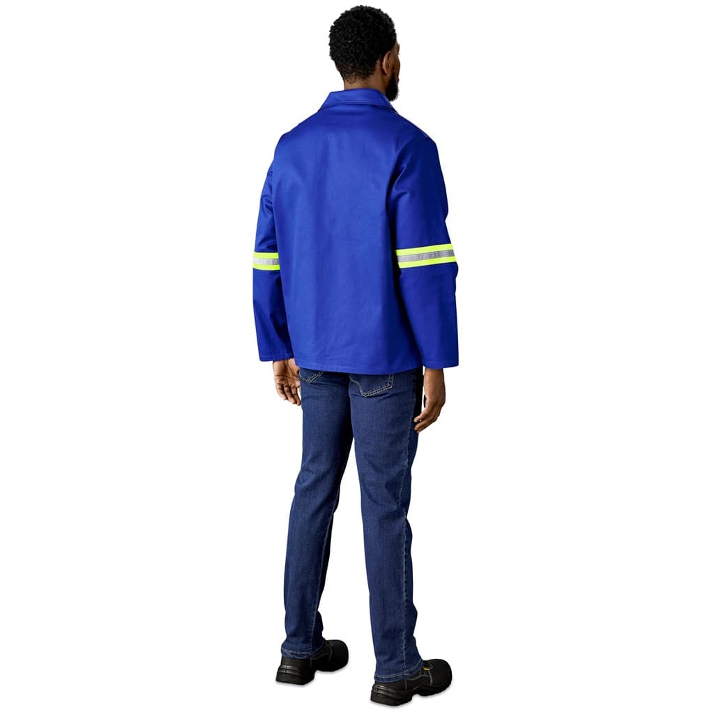 Artisan Premium 100% Cotton Jacket – Reflective Arms – Yellow Tape thumbnail 9