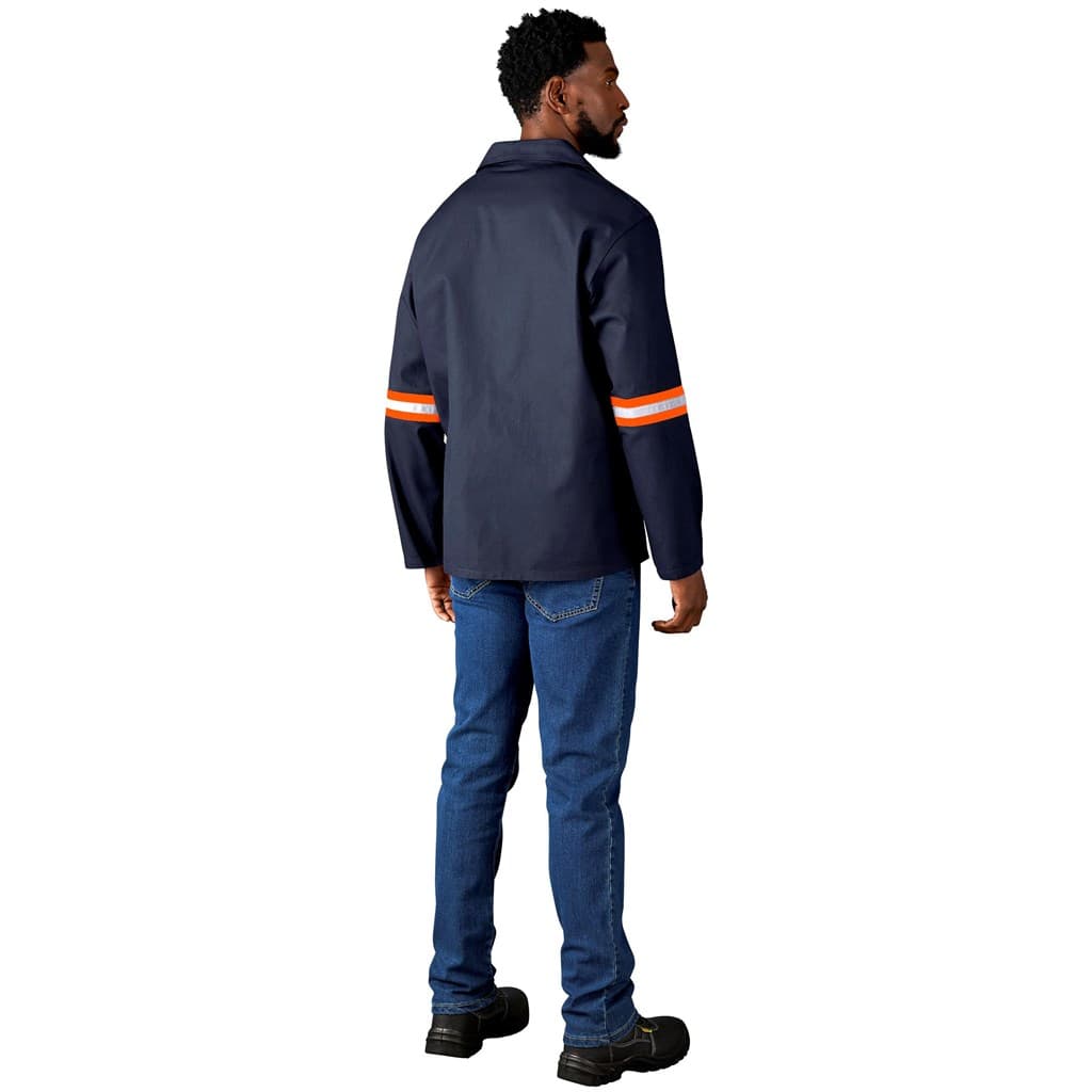 Artisan Premium 100% Cotton Jacket – Reflective Arms – Orange Tape thumbnail 6