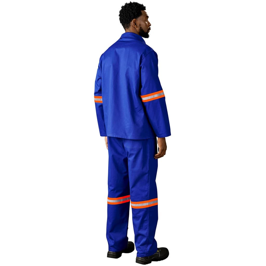 Artisan Premium 100% Cotton Jacket – Reflective Arms – Orange Tape thumbnail 14