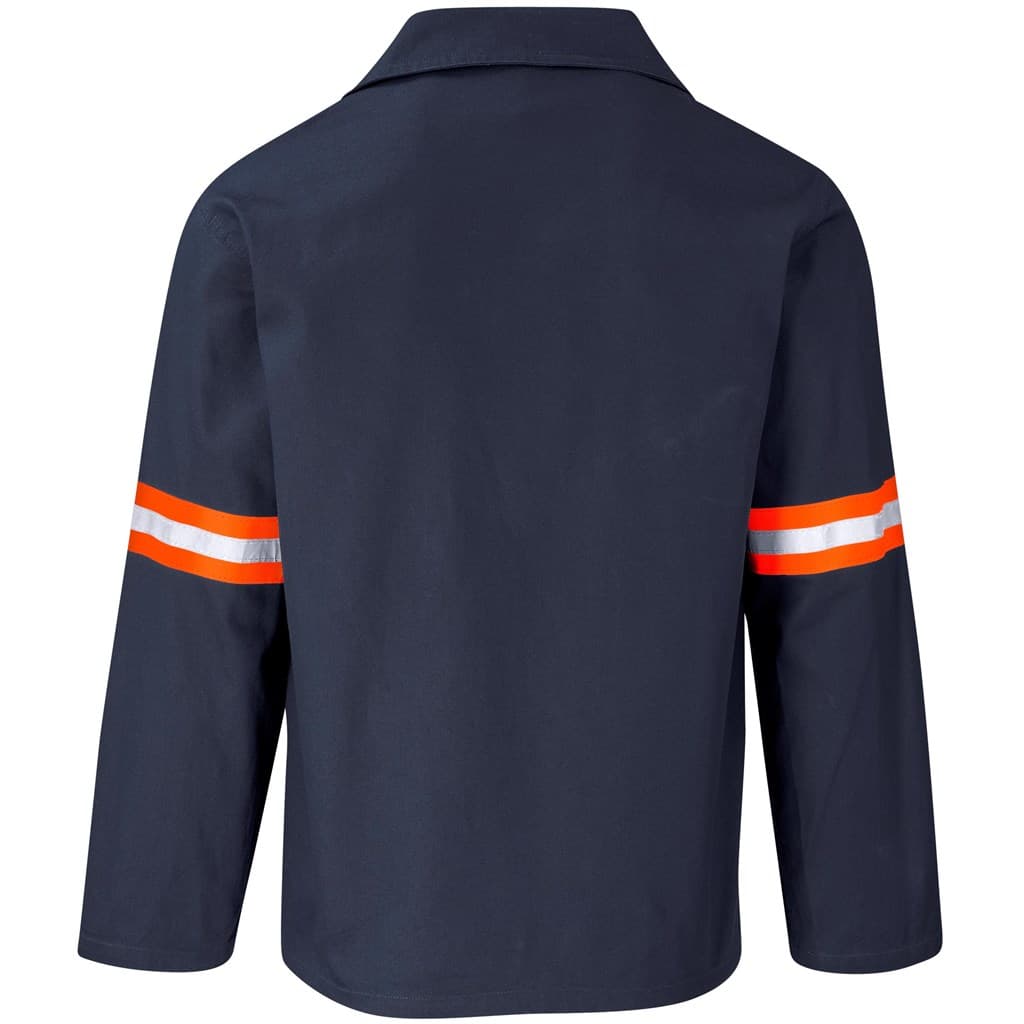 Artisan Premium 100% Cotton Jacket – Reflective Arms – Orange Tape thumbnail 17