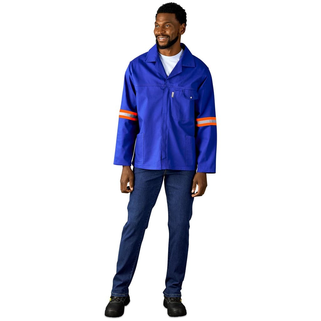 Artisan Premium 100% Cotton Jacket – Reflective Arms – Orange Tape thumbnail 15