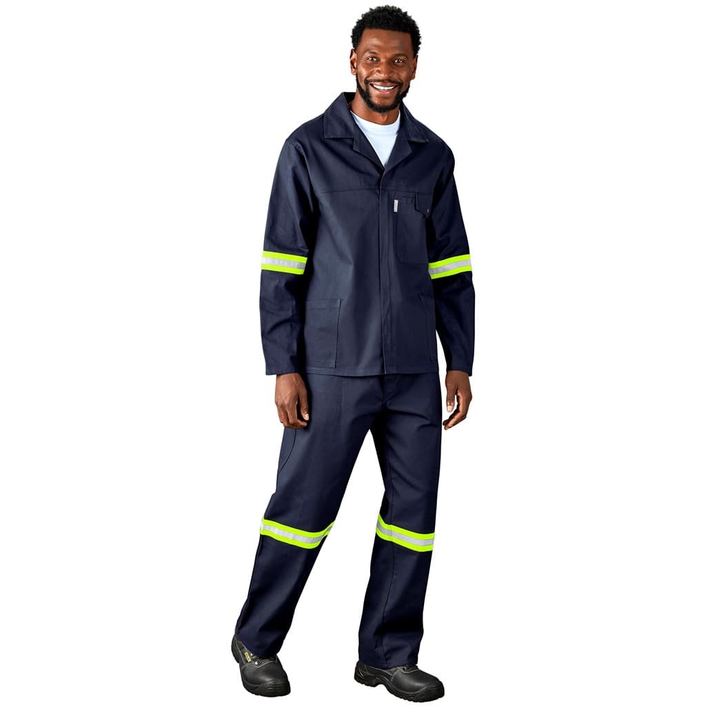 Artisan Premium 100% Cotton Pants – Reflective Legs – Yellow Tape thumbnail 9