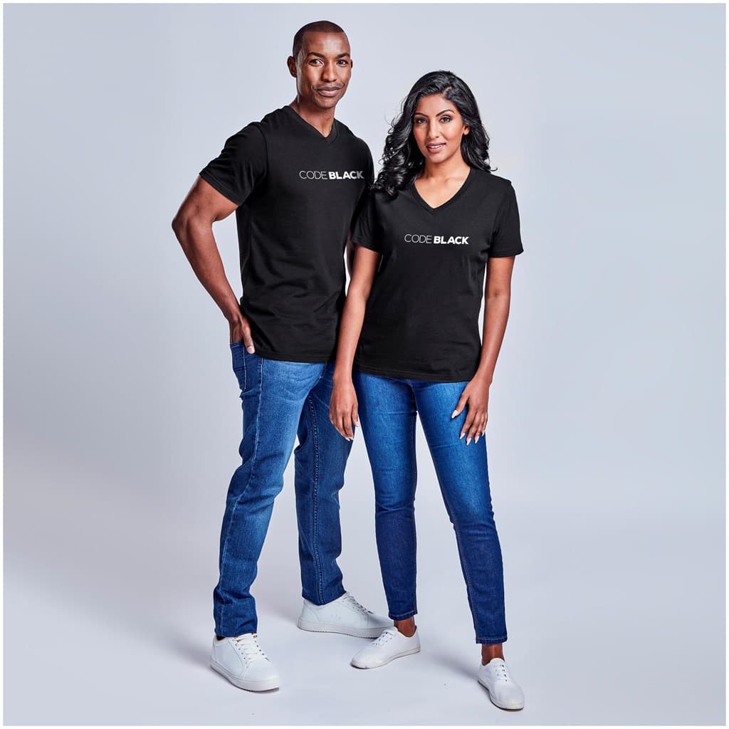 Ladies Super Club 165 V-Neck T-Shirt thumbnail 3