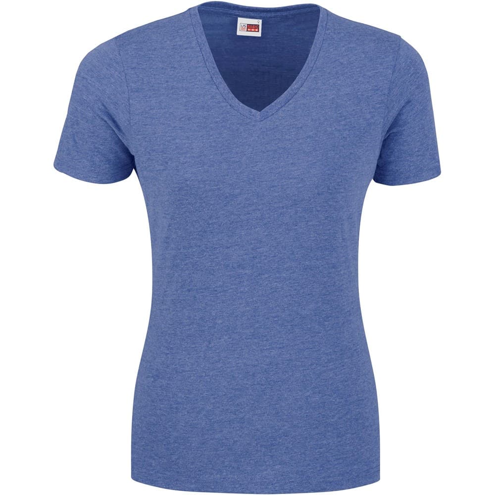 Ladies Michigan Melange V-Neck T-Shirt thumbnail 4