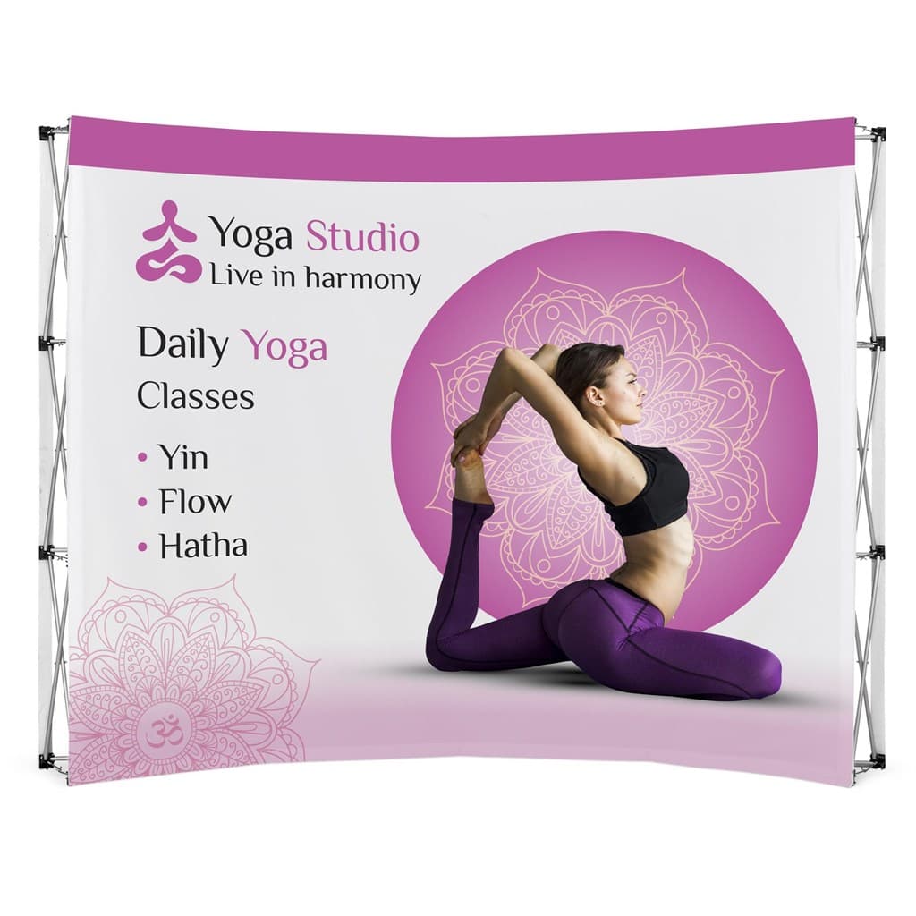 Legend Curved Banner Wall 2.85m x 2.25m thumbnail 8