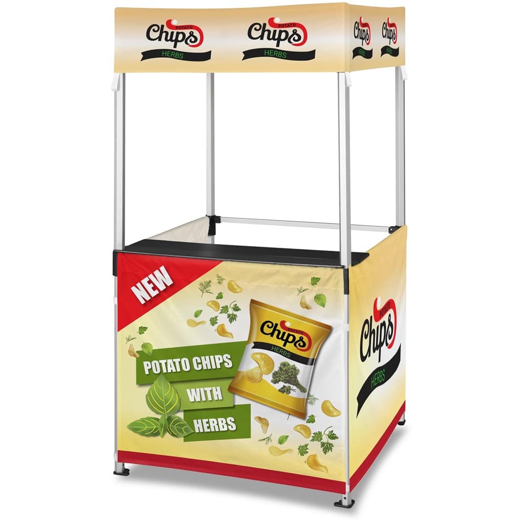 Ovation Sublimated Gazebo 1m X 1m Kiosk – 3 Half-Wall Skins thumbnail 15