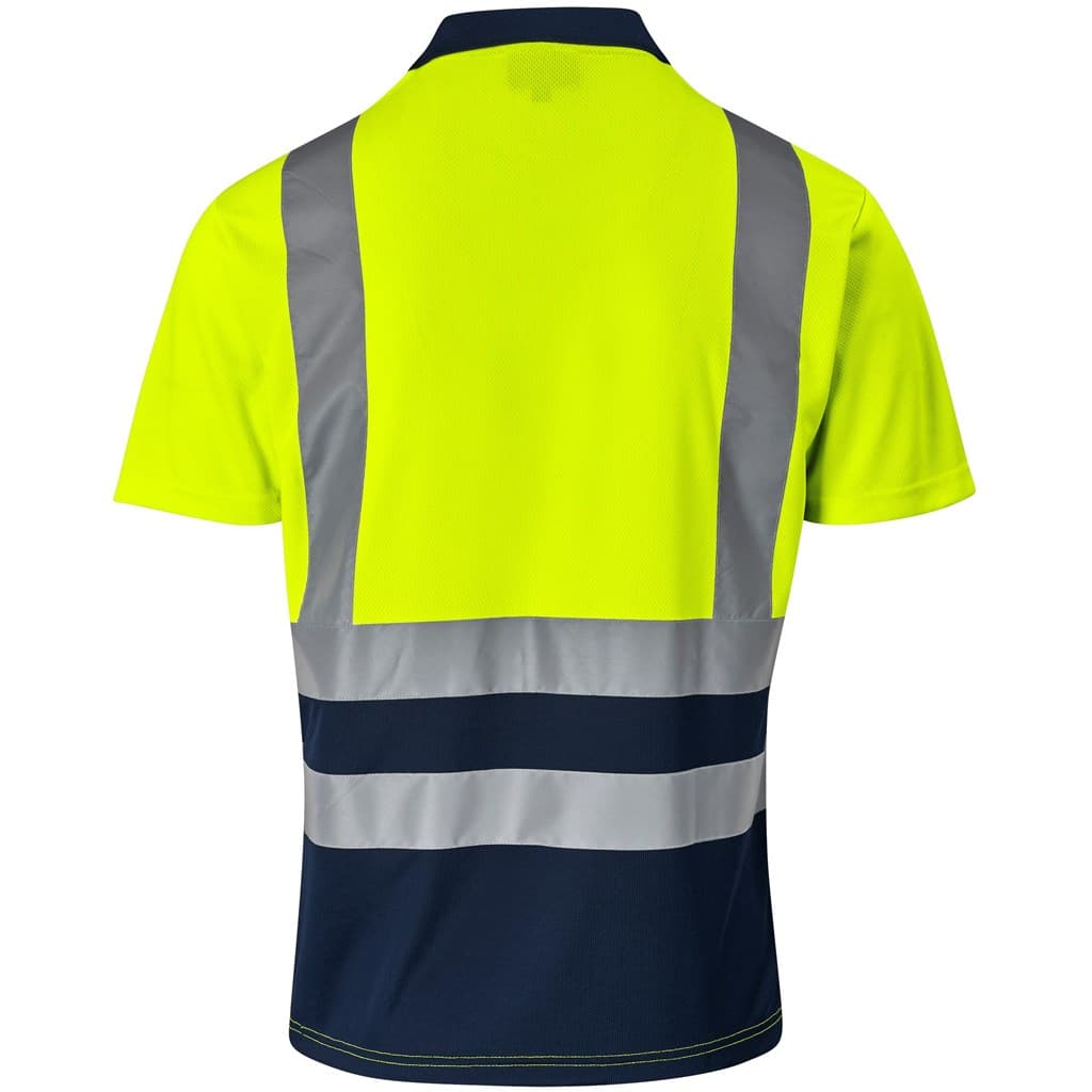 Surveyor Two-Tone Hi-Viz Reflective Golf Shirt thumbnail 18