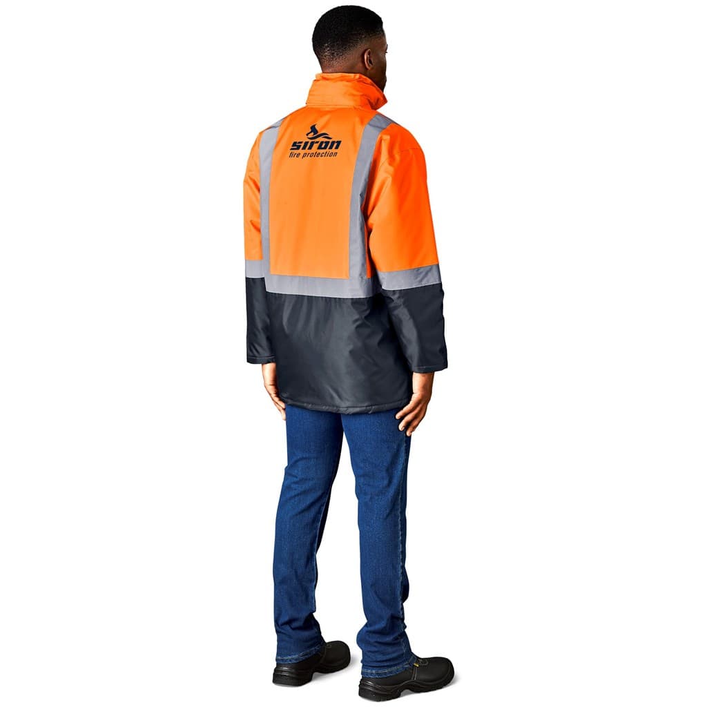 Hazard Padded Two-Tone Hi-Viz Reflective Jacket thumbnail 14