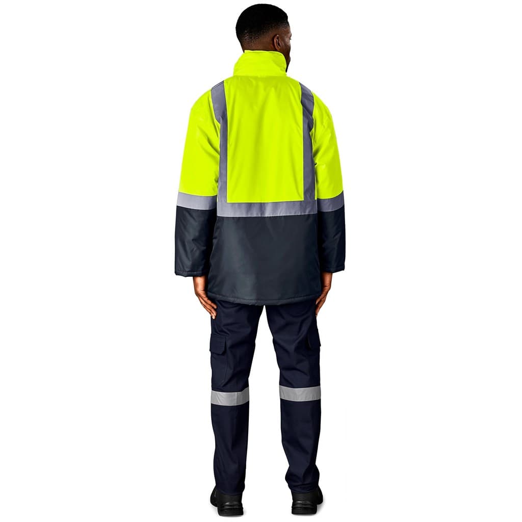 Hazard Padded Two-Tone Hi-Viz Reflective Jacket thumbnail 16
