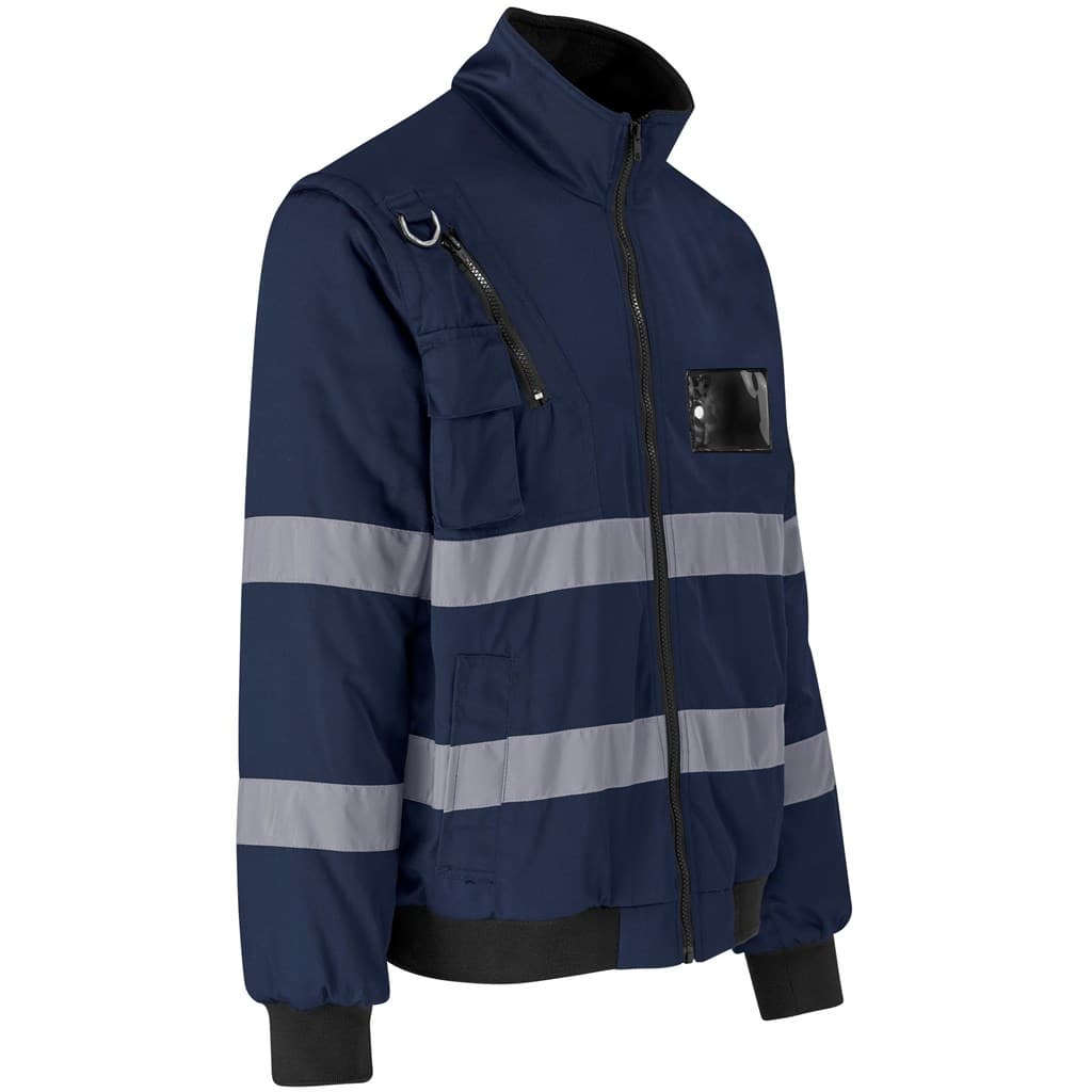 Techno Padded Hi-Viz Reflective Bunny Jacket thumbnail 13