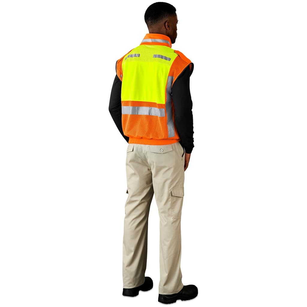 Metro Two-Tone Hi-Viz Reflective Zip-Off Jacket thumbnail 2