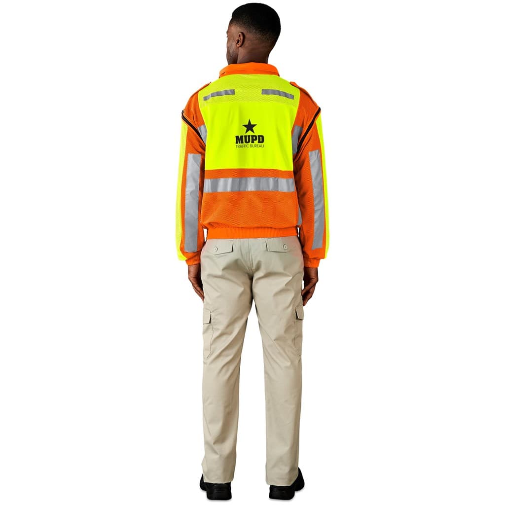 Metro Two-Tone Hi-Viz Reflective Zip-Off Jacket thumbnail 5
