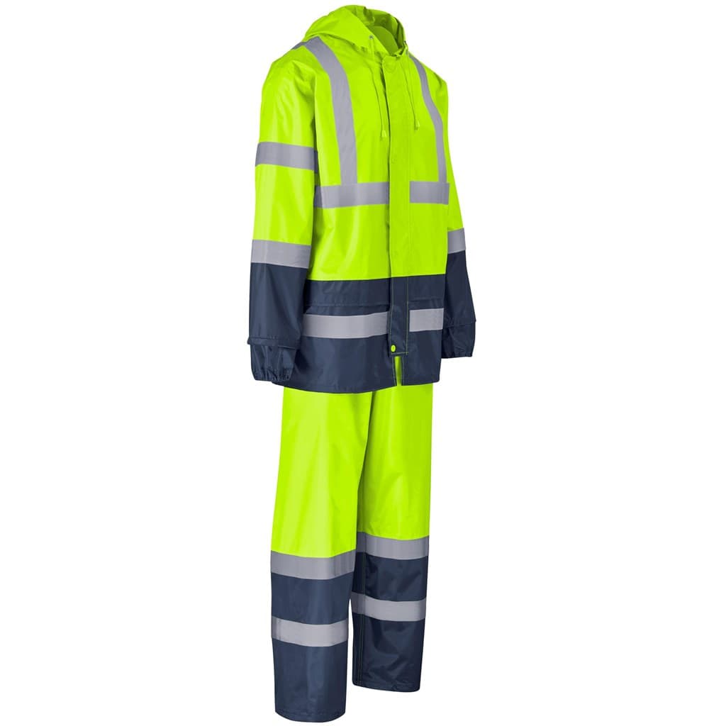 Torrent Two-Tone Hi-Viz Ref Polyester/PVC Rainsuit thumbnail 2