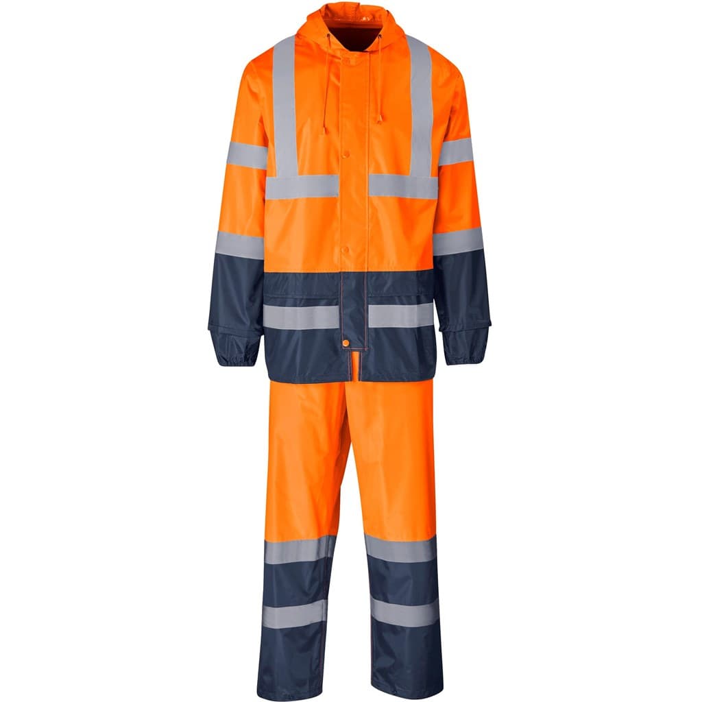 Torrent Two-Tone Hi-Viz Ref Polyester/PVC Rainsuit thumbnail 5