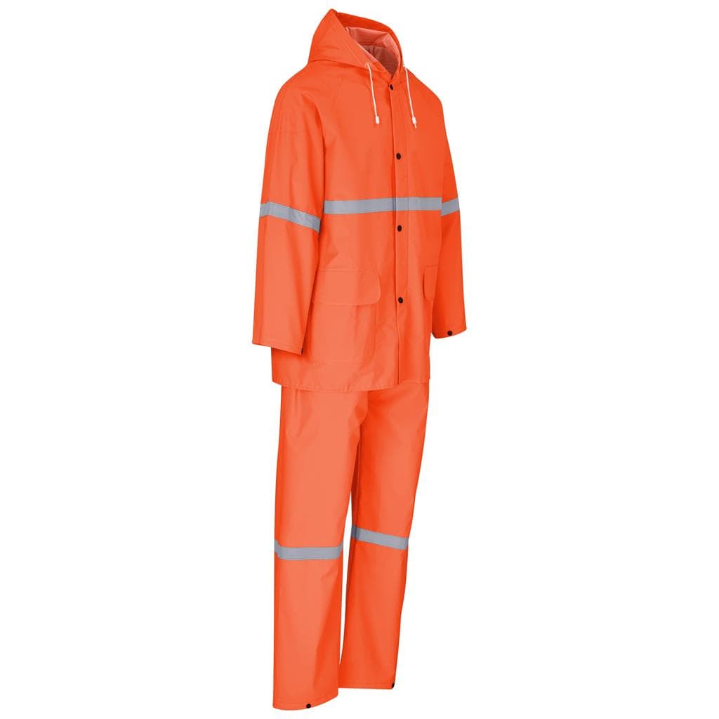Light Duty Tornado  Hi-Viz Reflective  Rubberised Rainsuit thumbnail 5
