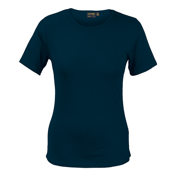 Organic Cotton Crew Neck T-Shirt Ladies thumbnail 2