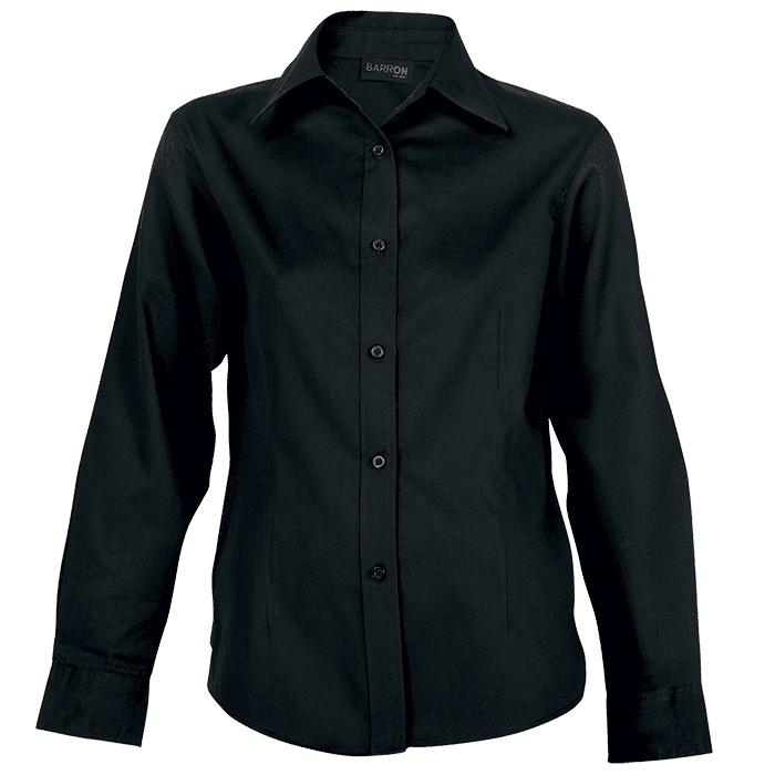 Brushed Cotton Twill Blouse Long Sleeve Ladies thumbnail 4