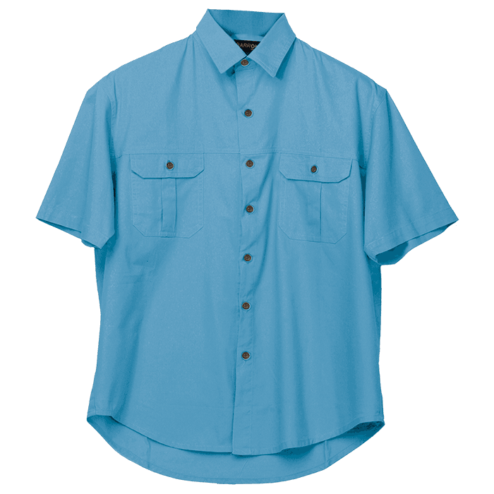 Plain Bush Shirt Mens thumbnail 6