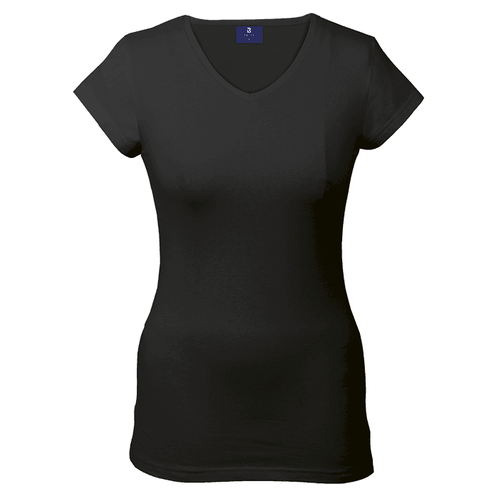 170g Essential V-Neck Slim Fit Ladies
