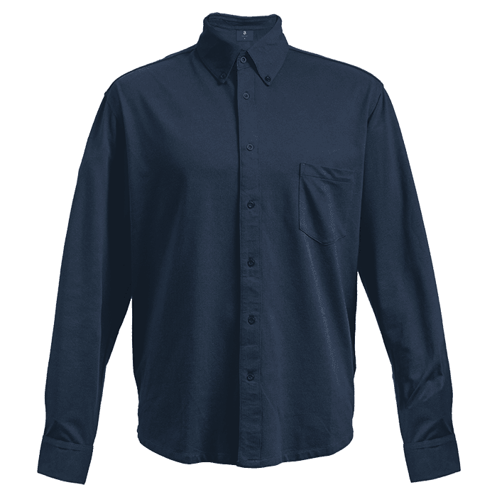 Knitted Pique Lounge Long Sleeve Mens thumbnail 2