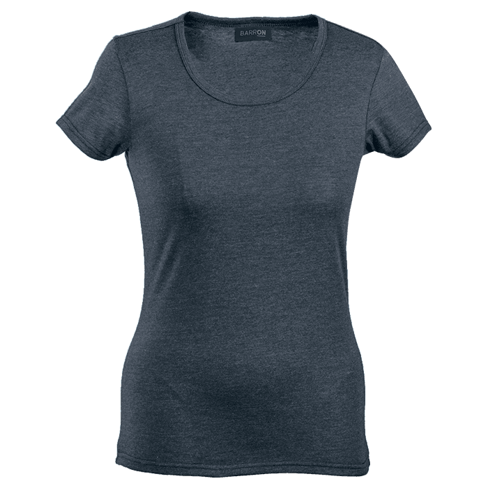 Melange Crew Neck T-Shirt Ladies thumbnail 4