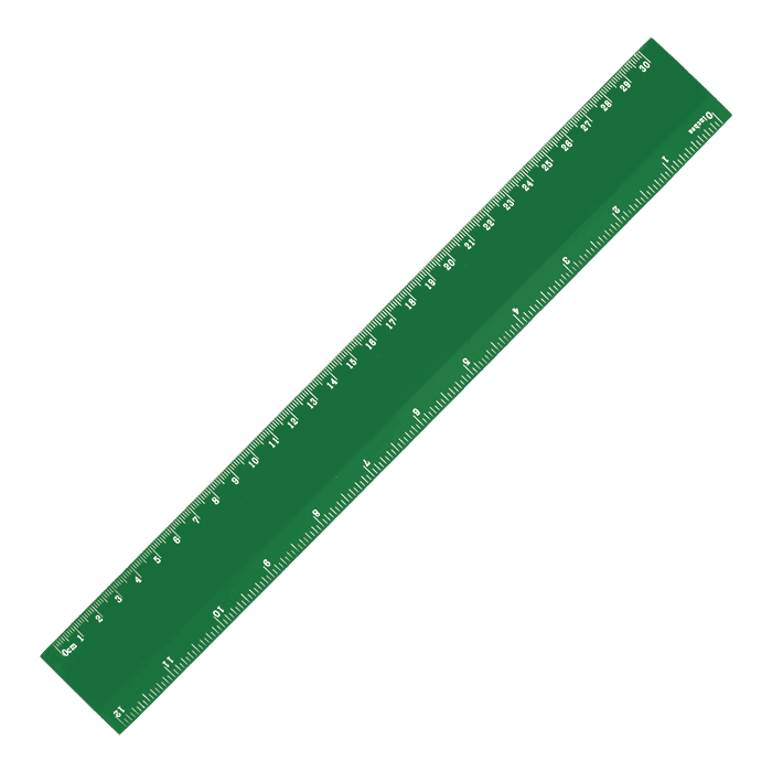 30cm Plastic Ruler thumbnail 3