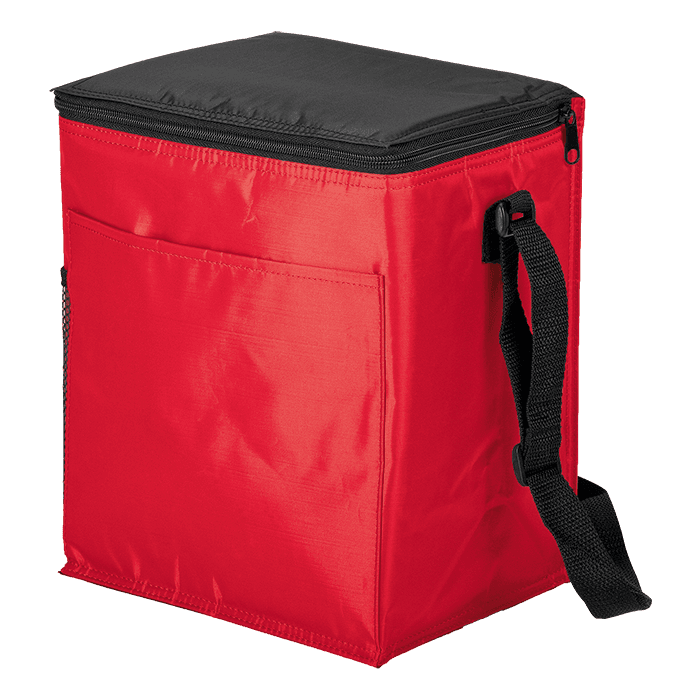 12 Can Cooler with 2 Exterior Pockets 70D PEVA Lining thumbnail 4