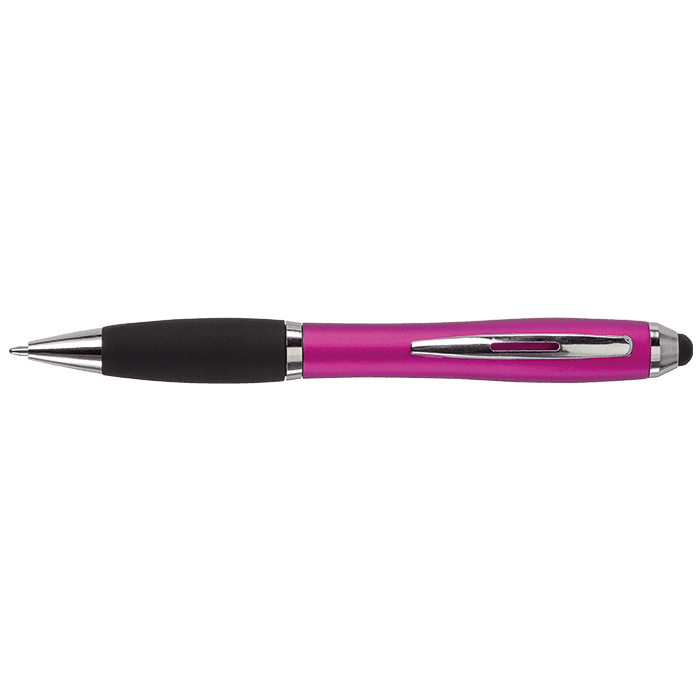 Ballpoint with Rubber Grip and Stylus thumbnail 5