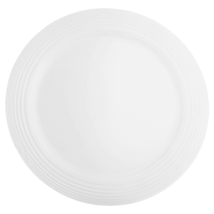 Arctic White Round Platter