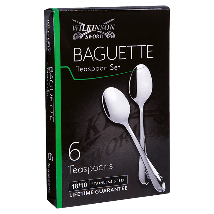 Baguette 6 Piece Teaspoon Set