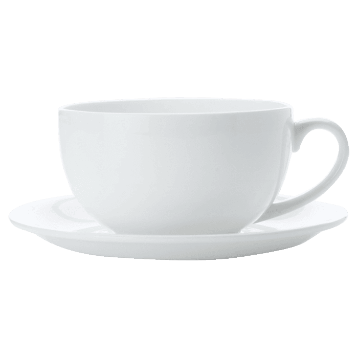 Cashmere Cappuccino Cup and Saucer 350ml