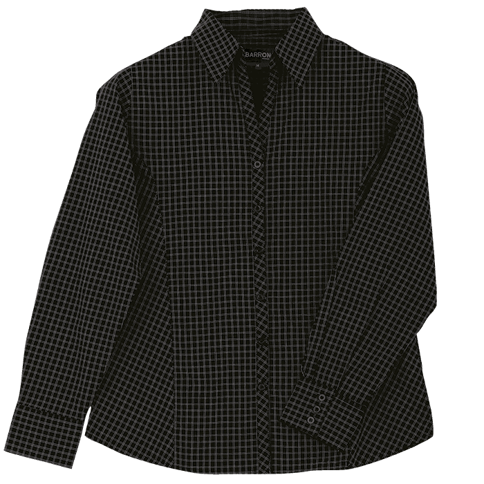 Pioneer Check Blouse Long Sleeve Ladies thumbnail 2