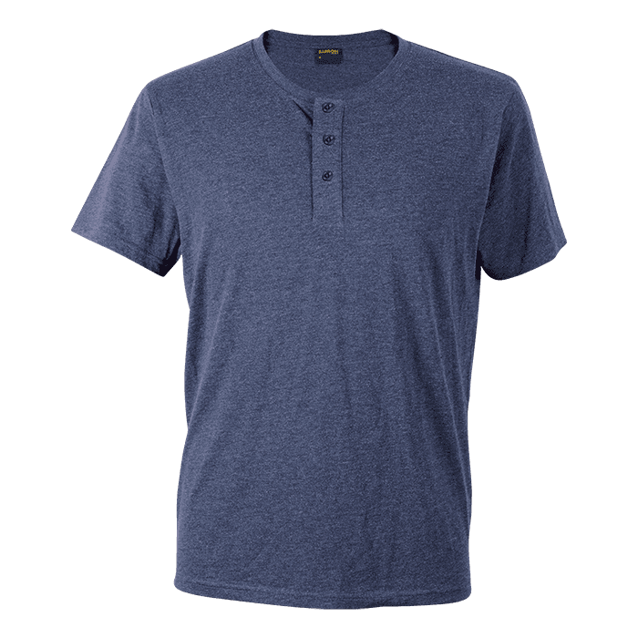 Henley Short Sleeve T-Shirt Mens