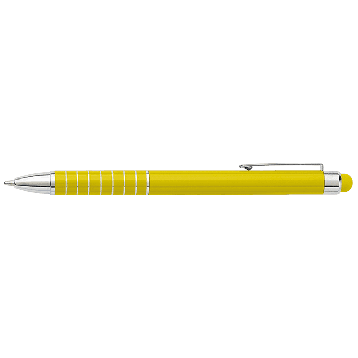 Aluminium Ballpoint Pen with Matching Colour Stylus