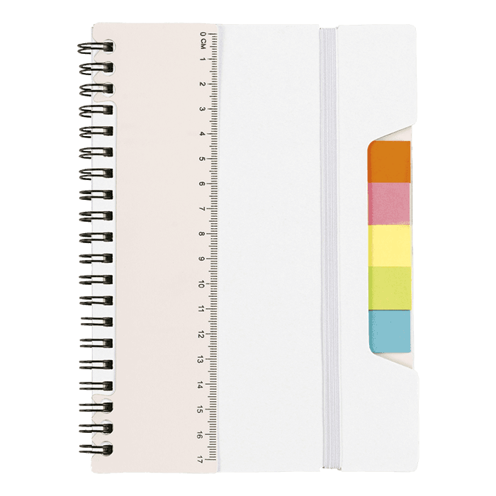 A5 Notebook With Sticky Notes And Ruler thumbnail 2
