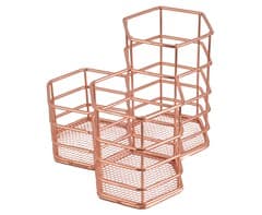 Noted 3 Piece Desk Stationery Holder