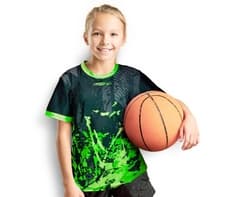 Custom Kids 3-4 – Crew Neck Sub T-Shirt