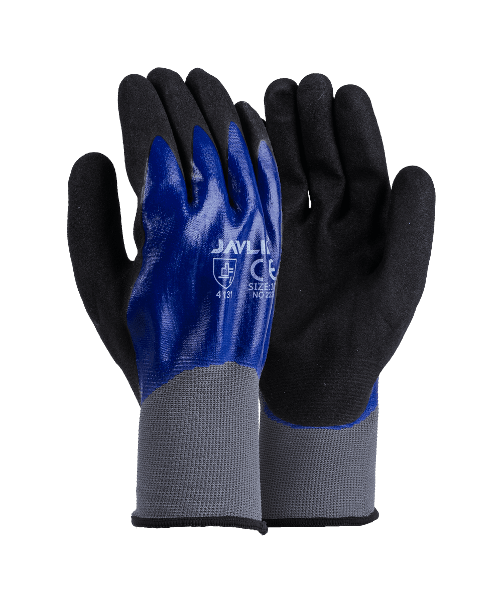 Fully Coated Double NBR Nitrile Flexi Gloves