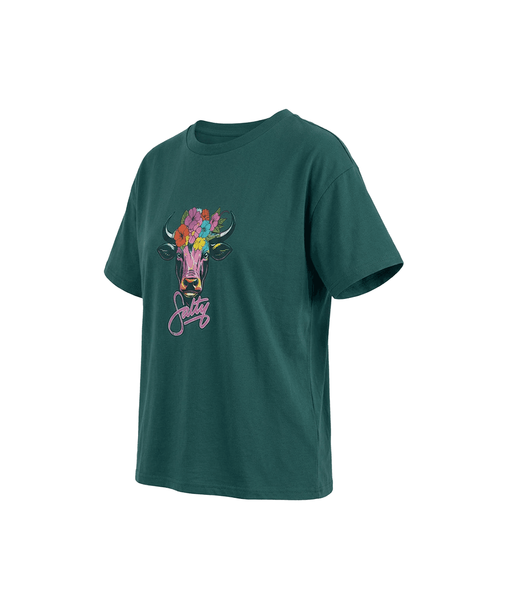Salty Girls T-Shirt Floral Nguni