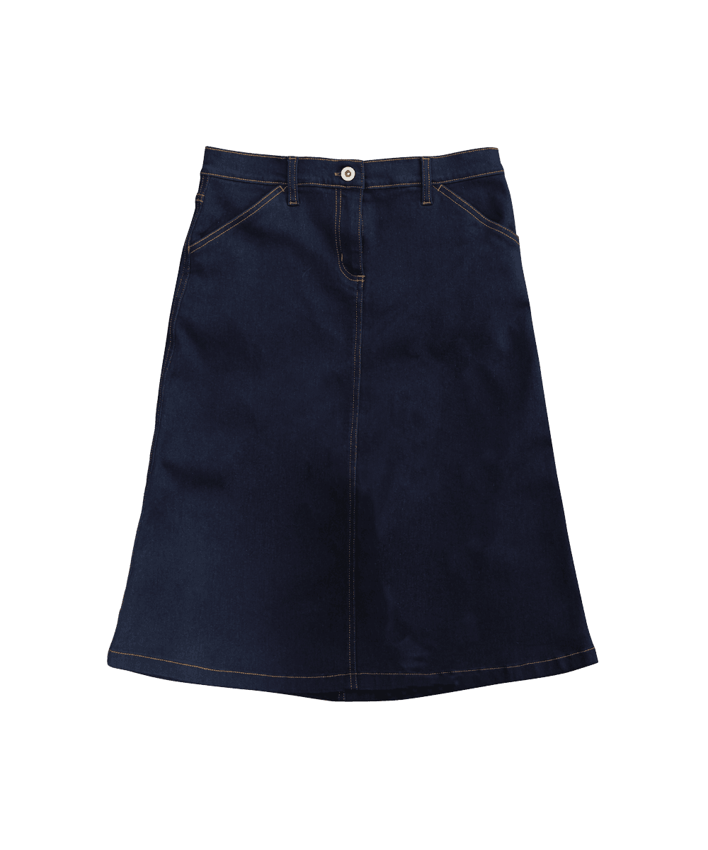 End Of Range – Women’s Blue Stretch Denim Skirt