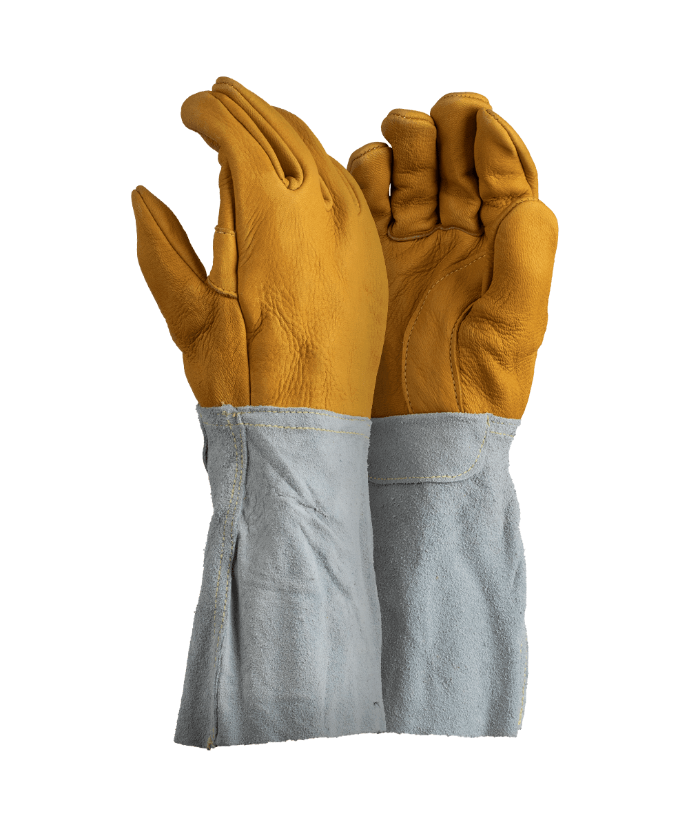 Full Grain Deerskin Gloves – 15cm Cuff