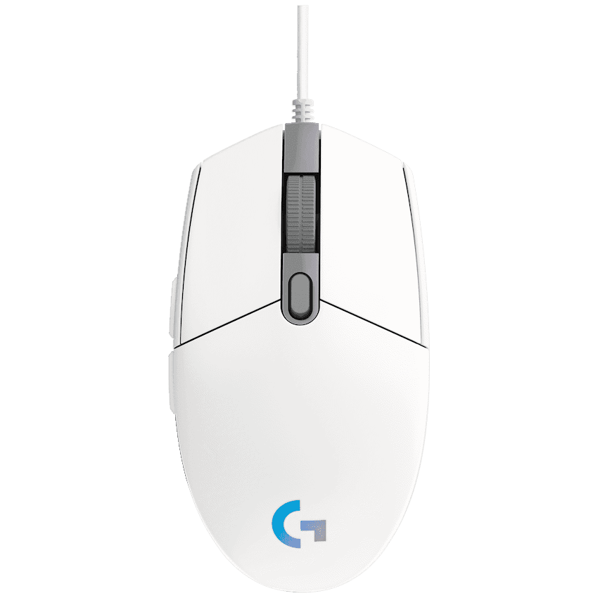 Logitech(R) G102 Lightsync Gaming Mouse – White thumbnail 2
