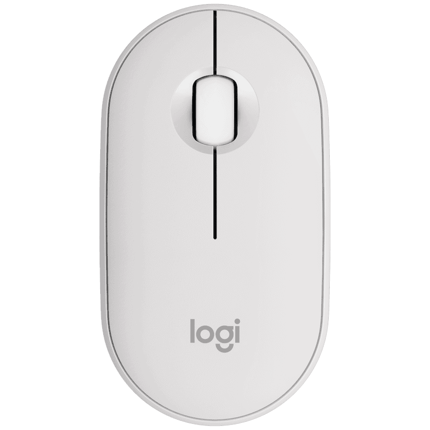 Logitech(R) Pebble Mouse 2 M350s  – TONAL WHITE – BT – DONGLELESS