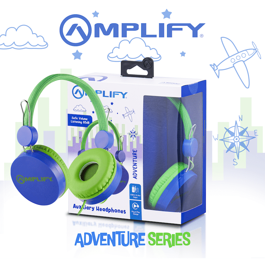 Amplify Kids Adventure Auxiliary Headphone thumbnail 6
