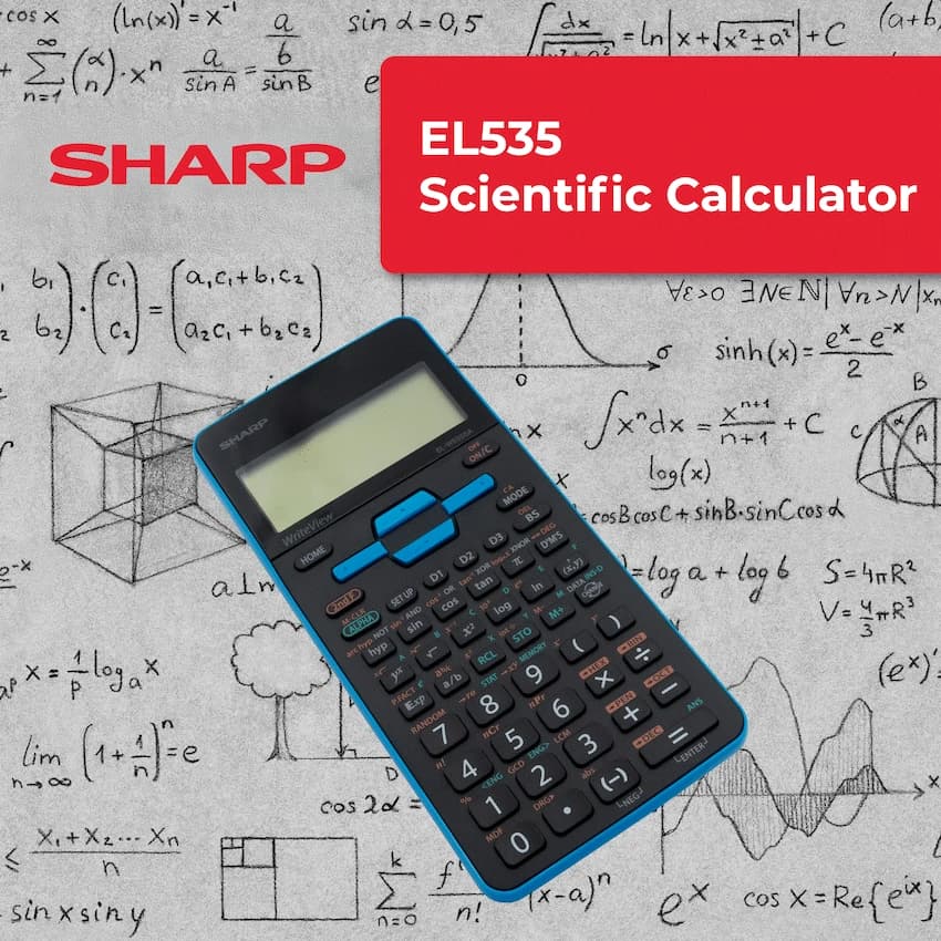Sharp EL535 Scientific Calculator thumbnail 9