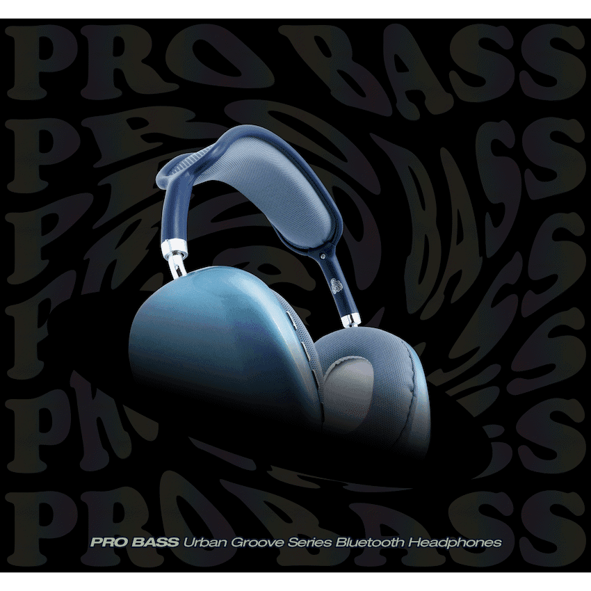 Pro Bass Urban Groove Series Bluetooth Headphones thumbnail 7