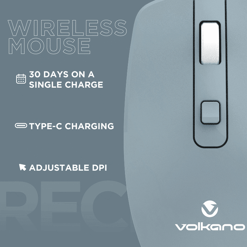 Volkano Granite Series Rechargeable Wireless Mouse thumbnail 14