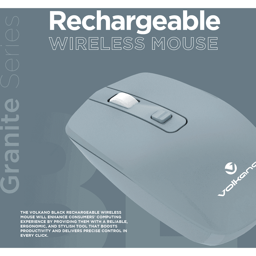 Volkano Granite Series Rechargeable Wireless Mouse thumbnail 15
