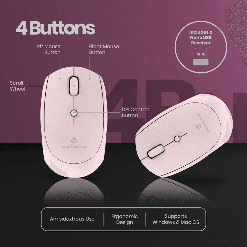 Volkano Talc Wireless Mouse thumbnail 26