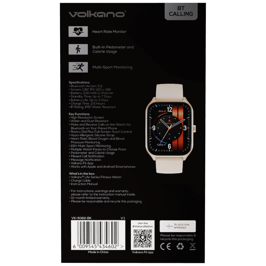 Volkano Life Series Smart Watches thumbnail 13